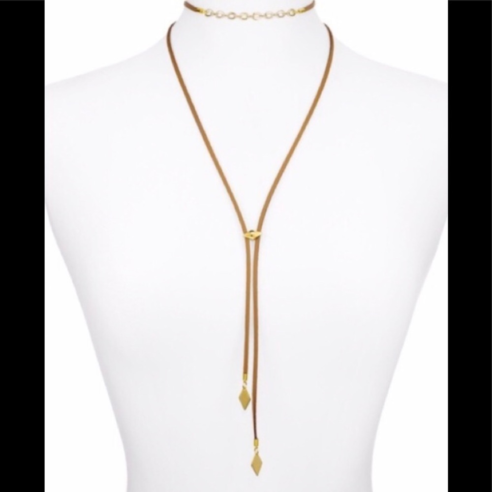Vanessa Mooney Cicely Bolo Necklace